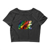jake paul text paradise Crop Top