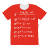 X-Mas Math All Over Women's T-shirt