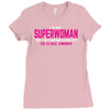 superwoman fighting diabetes Ladies Fitted T-Shirt