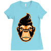 monkey cool Ladies Fitted T-Shirt
