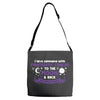 I Love Someone with Pancreatic Cancer to The Moon and Back to Infinity Adjustable Strap Totes