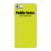 funny t shirt paddle faster. i hear banjo music rude tee offensive shi iPhone 7 Case