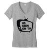 as seen on tv Women's V-Neck T-Shirt