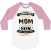Super Cool Mom Of A Freaking Awesome Son 3/4 Sleeve Shirt