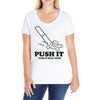 push it (push it real good) Ladies Curvy T-Shirt