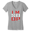 im so op Women's V-Neck T-Shirt