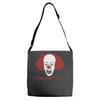 clowns aren't funny Adjustable Strap Totes