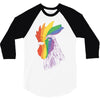 rooster pride 3/4 Sleeve Shirt