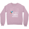 Family Trip To Moon Crewneck Sweatshirt