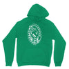 praying hands cross mary rock band baseball jersey Unisex Hoodie