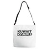 kuwait negative Adjustable Strap Totes