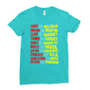 fight, dream, lead! Ladies Fitted T-Shirt