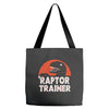 raptor trainer Tote Bags