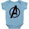 avengers army Baby Bodysuit