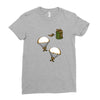 go go go go Ladies Fitted T-Shirt