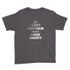 i can't keep calm because i have anxiety Youth Tee