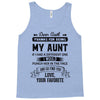 Dear Aunt, Thanks For Being My Aunt Tank Top