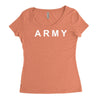mens army military us Women's Triblend Scoop T-shirt