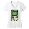 game boy case Women's V-Neck T-Shirt
