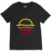 sunset line V-Neck Tee