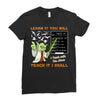 Learn it You Will Teach it i Shall Ladies Fitted T-Shirt