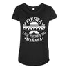 fiesta Maternity Scoop Neck T-shirt