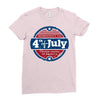 independence day Ladies Fitted T-Shirt