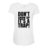 don't grow up Maternity Scoop Neck T-shirt