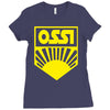 ossi fdj ddr Ladies Fitted T-Shirt