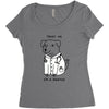 dogtor Women's Triblend Scoop T-shirt