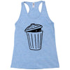 garbage ghost Racerback Tank