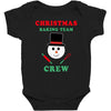 christmas baking team crew snowman Baby Bodysuit