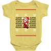 ugly super mario christmas Baby Bodysuit