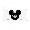 Mr. and Mrs. Matching License Plate