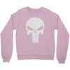 the punisher skull head Crewneck Sweatshirt