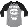 angry metal head 3/4 Sleeve Shirt