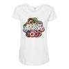 donut hungry Maternity Scoop Neck T-shirt