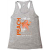 wear peach for  my [you can write any name] Racerback Tank