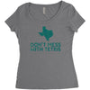 don't mess with tetris Women's Triblend Scoop T-shirt