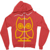 owl Zipper Hoodie