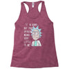rick opinion Racerback Tank