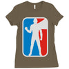 sport punch Ladies Fitted T-Shirt