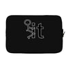 fk it funny college party Laptop sleeve