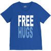 funny t shirts free hugs adult V-Neck Tee