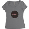please one night with me Women's Triblend Scoop T-shirt