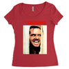 the shining Women's Triblend Scoop T-shirt