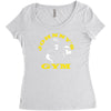 johnny's gym Women's Triblend Scoop T-shirt