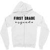 first grade squad Zipper Hoodie