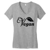 vegan Women's V-Neck T-Shirt