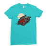 dead man walking Ladies Fitted T-Shirt
